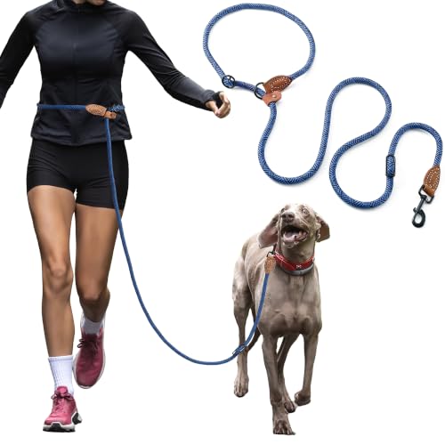 Hands Free Dog Leash (Blue / 8FT Hands Free)