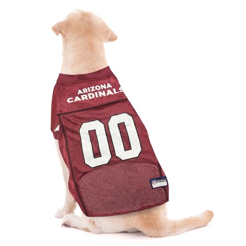 NFL Arizona Cardinals Dog Jersey (Arizona Cardinals / Medium)