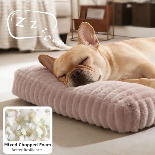 Dog Beds Large Sized Dog (Pink / L(35"x23"x4"))