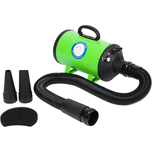 Flying Pig High Velocity Dog Pet Grooming Dryer w (Green)