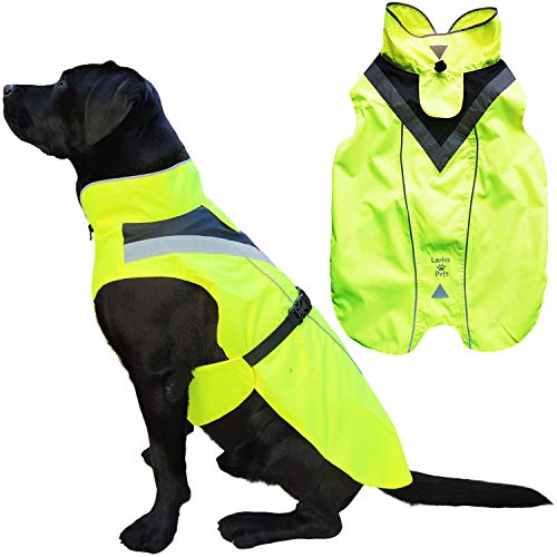 Waterproof Dog Rain Coat (Yellow / Small)