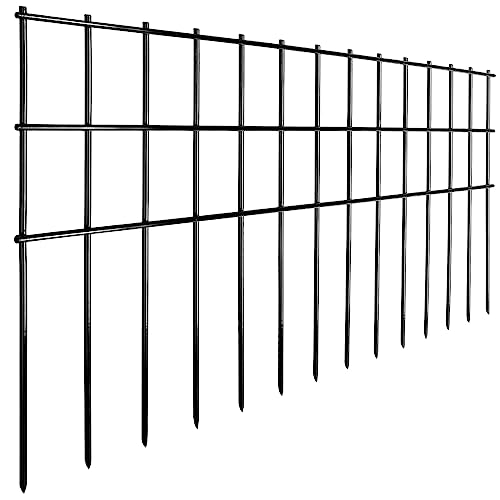 Animal Barrier Fence 25ft (25 ft (L) × 15 in (H), 10 Pack)