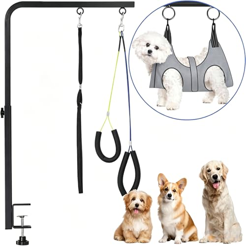 Adjustable Dog Grooming Arm with Clamp (Small)