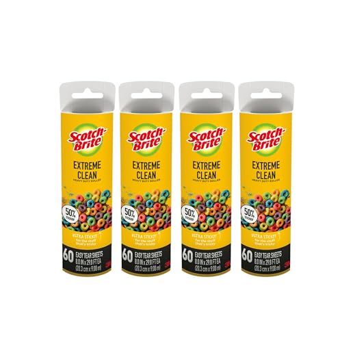 50% Stickier Large Surface Lint Refill (4 Refills)