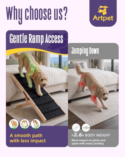 Dog Ramp for Bed (Medium)