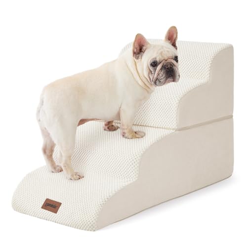 Dog Stairs Ramp for Bed 19.7" H