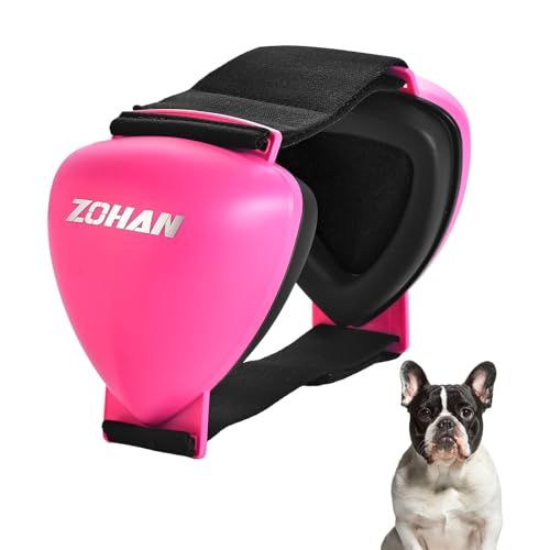 DG02 Dog Ear Muffs Noise Protection (Fuchsia-medium-normal Earpads)