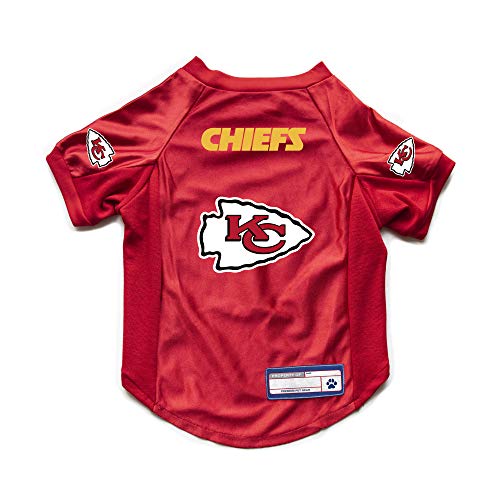 NFL Kansas City Chiefs Stretch Pet Jersey (Kansas City Chiefs / X-Large)