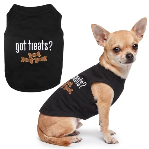 Dog Shirt 100% Cotton Shirts for Small Dogs (S(5-8lbs))