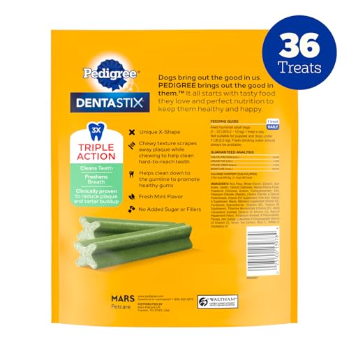 Dentastix Large Breed Dental Dog Treats (36 Count (Pack of 1))