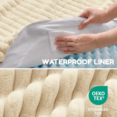 Orthopedic Dog Bed (Sandy Beige / L(35*28*7))