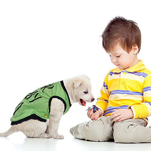 8 Pcs Dog T Shirts Printed Funny (Medium)
