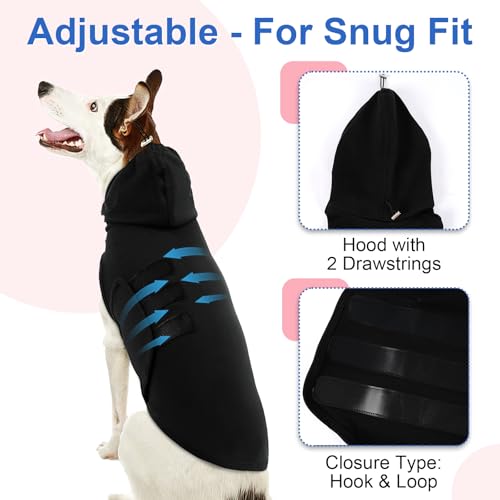 Dog Calming Vest (Black / Small)