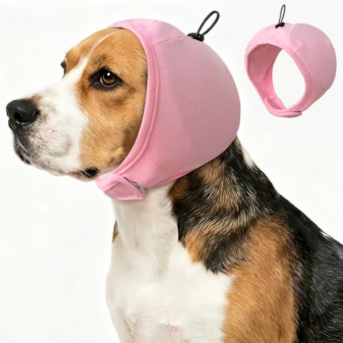 Dog Ear Wrap for Dogs (PINK / Large)