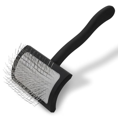 Big K Dog Slicker Brush for Dogs (Medium / Black)