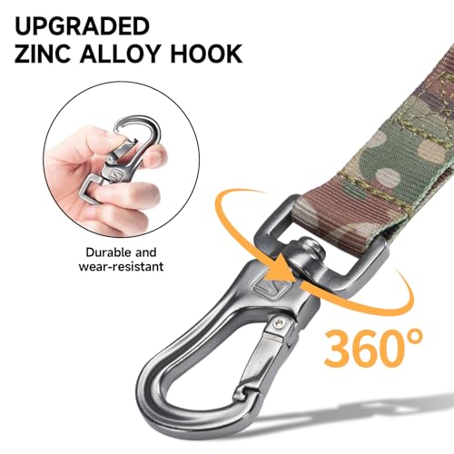 Tactical Military Bungee Nylon Dog Leash Adjustable (MCP)