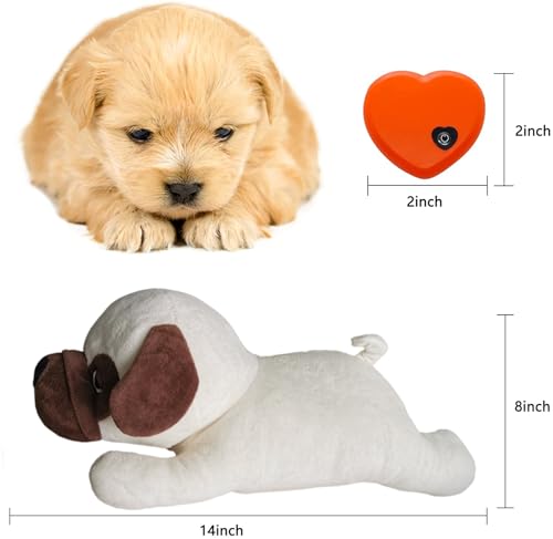 Dog Heartbeat Toy for Anxiety Relief