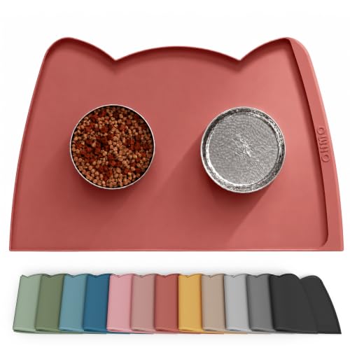 Large Dog Food Mat (24"L x 15"W / Erythrinus)