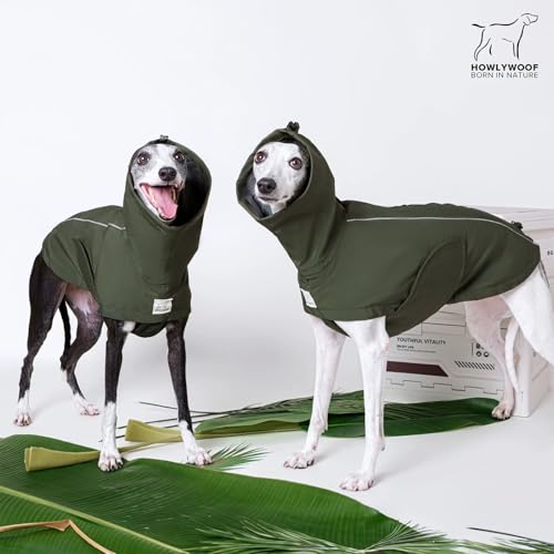 Waterproof Dog Raincoat (05(chest21-23'', back17-19.5''))