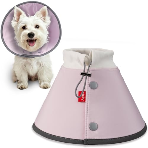 Soft Dog Cone for Small Dogs & Cats (Pink (Small Dogs Cone) / 3 (Neck:8"-10"))