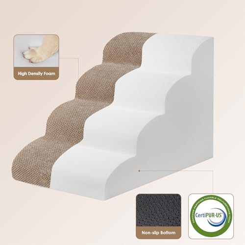 Curved Dog Stairs Ramp