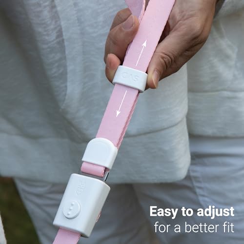 4-in-1 Hands Free Dog Leash, Versatile Crossbody Dog Waist Leash with Easy Release Buckle, Adjustable Waist Fit for Walking, Jogging and Running Your Pet (Pink) (Pink)