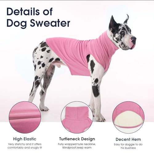 XL Dog Sweater (X-Large / Pink)