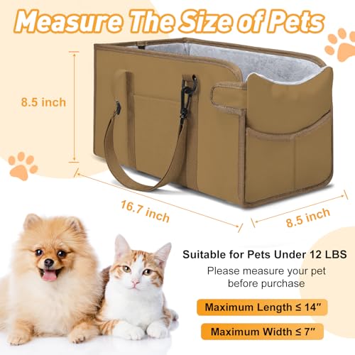 Portable Dog Car Seat for Small Dogs