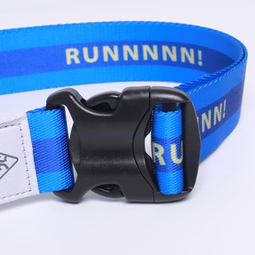 Hands Free Dog Leash with Pouch (Royal Blue)
