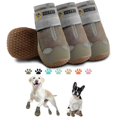 Dog Shoes for Dogs (Army Green / Width 1.77 in)
