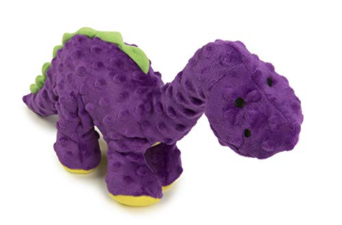 Dinos Bruto Squeaky Plush Dog Toy (Large / Dinos Bruto (Purple))