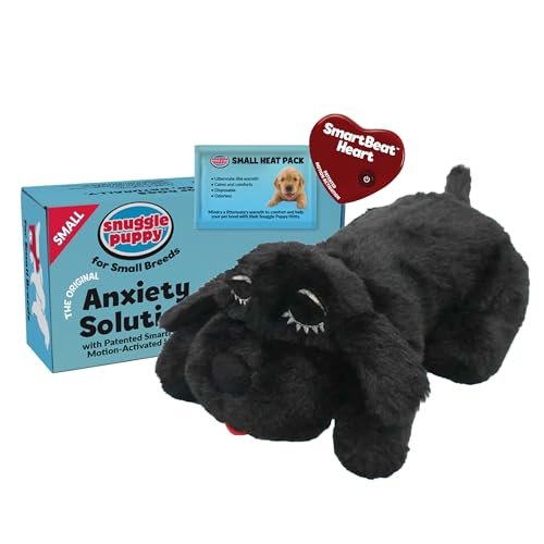 Snuggle Puppy Junior Heartbeat Toy (Black)