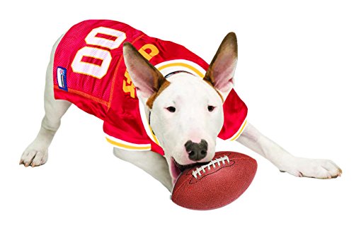 NFL AFC West Mesh Jersey for Dogs (Medium / Kansas City Chiefs)