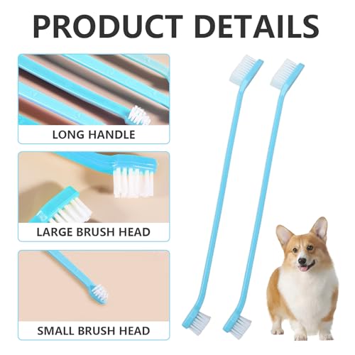 200 PCS Pet Toothbrush Bulk Toothbrush Puppy Tooth Brushing Kit