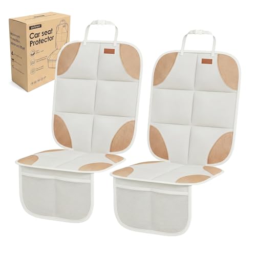 2 Pack in Gift Box Car Seat Protector (Box-Beige Brown / 2PS-Box)