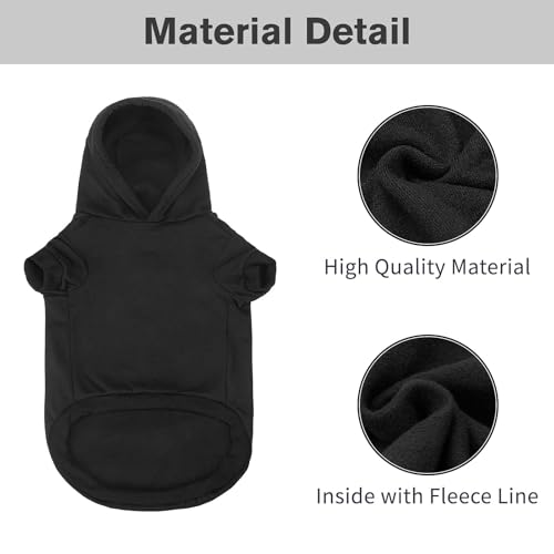 Security Dog Hoodie (#1 Black(Security) / Large (All Breed Sizes))