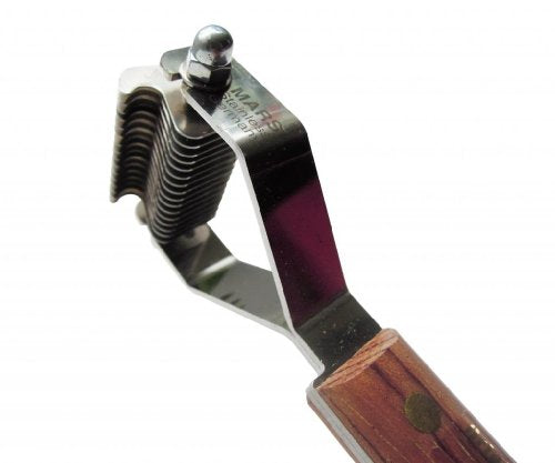 Original Dematting Undercoat Grooming Rake Stripper Tool for Dogs and Cats (16-Blade)