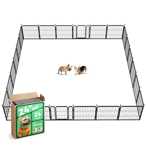 Rollick Dog Playpen (Black / 24"H)