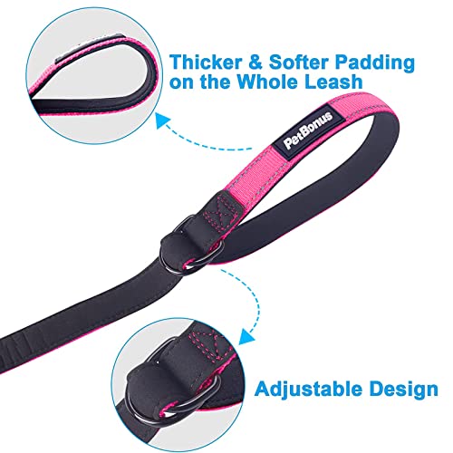 Short Dog Leash (Pink / Short - 1 Pack)