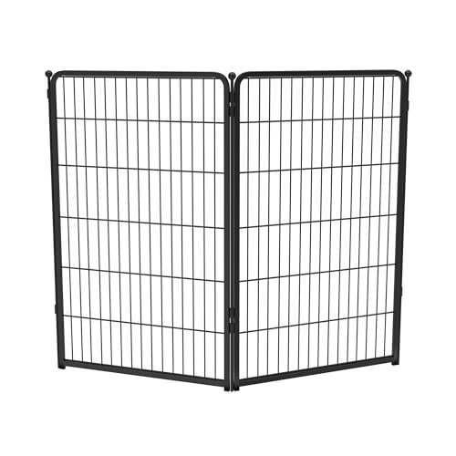 Homeplus Indoor Dog Playpen (Black / 45"H)