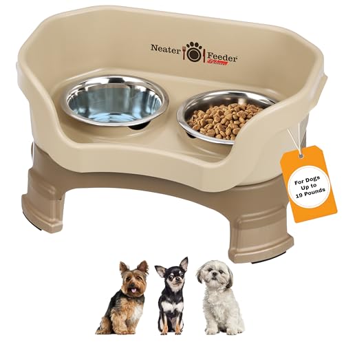 Neater Feeder Deluxe Mess (Small + Standard Bowl / Cappuccino)