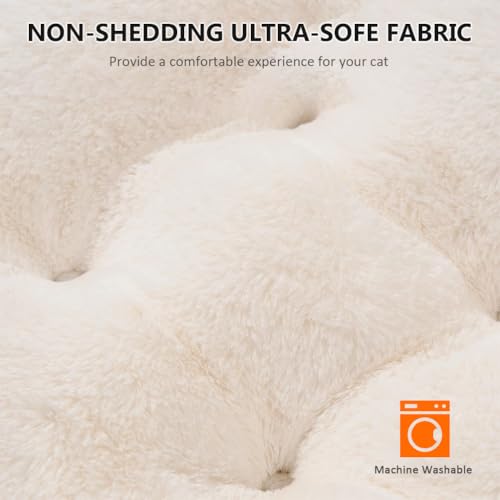 Cat Beds for Indoor Cats (Rabbite Gray / M)