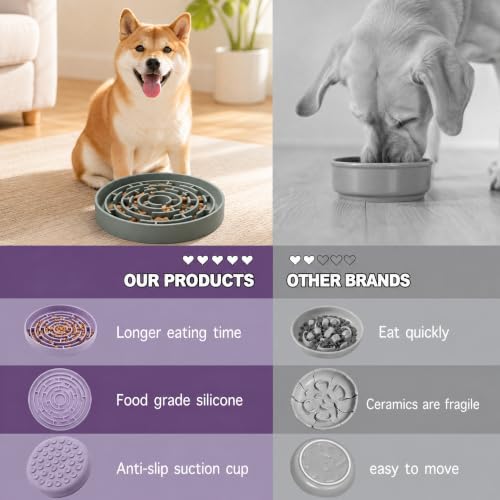 Dog Lick Mat for Anxiety Relief (Pink+Pink)