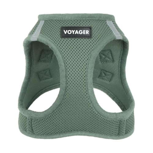 Voyager Step in Air Dog Vest Harness (Moss Green / XXS (Chest: 12 - 13.5"))