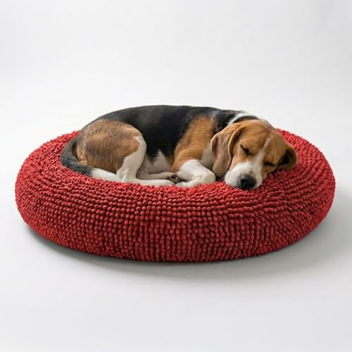 Cloud K 9 Bed for Dogs & Cats (Medium (35''X35'') / Red)