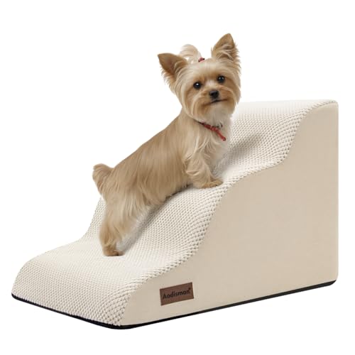 Dog Stairs for Small Dogs (Beige)