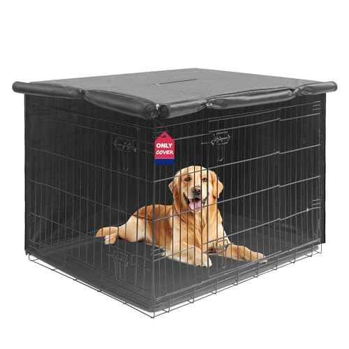 48 Inch Dog Crate Cover (48.0"L x 30.0"W x 33.0"H / Minimalist Gray)