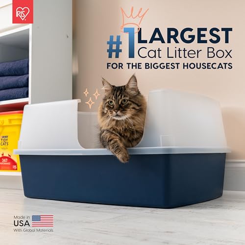 XX Large Side Entry Cat Litter Box (XXL Side Entry / Navy)