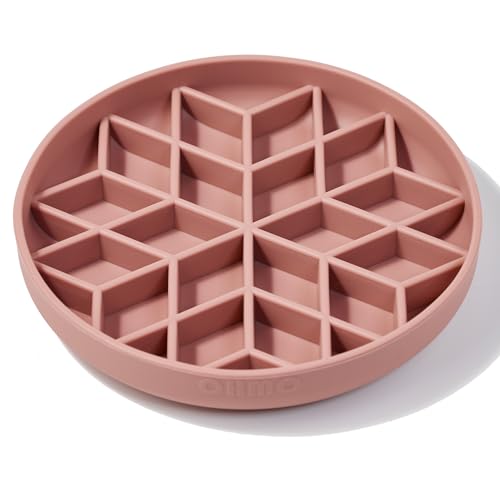 Slow Feeder Dog Bowl (Coral)