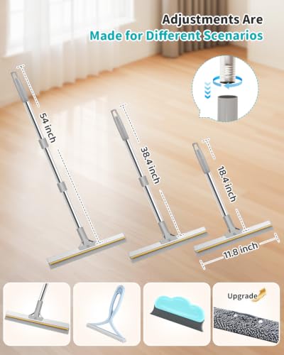 Carpet Rake for Pet Hair Removal (dark gray)